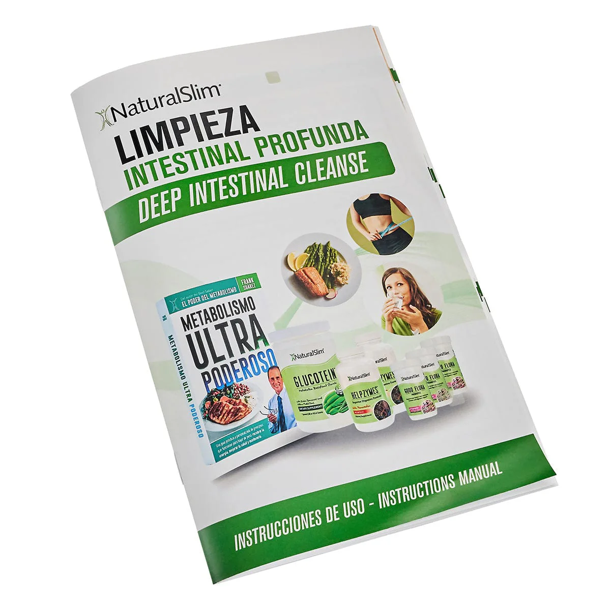 Kit Limpieza Intestinal Profunda | Envío GRATIS - Good Flora, Helpzymes, Glucotein, Folleto Educativo y Libro de Frank Suárez - Image 9