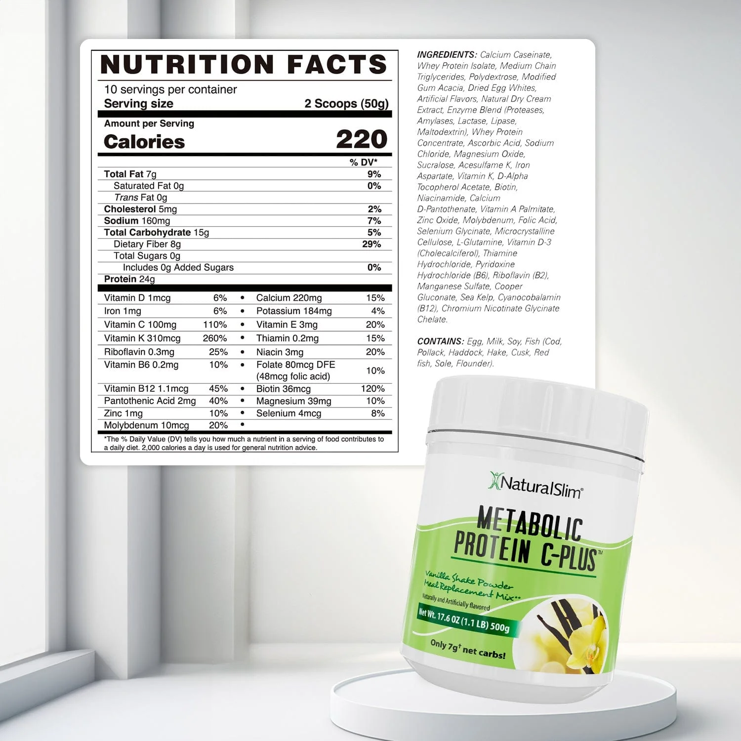 Metabolic Protein® C-Plus Vainilla | Batida - Image 4